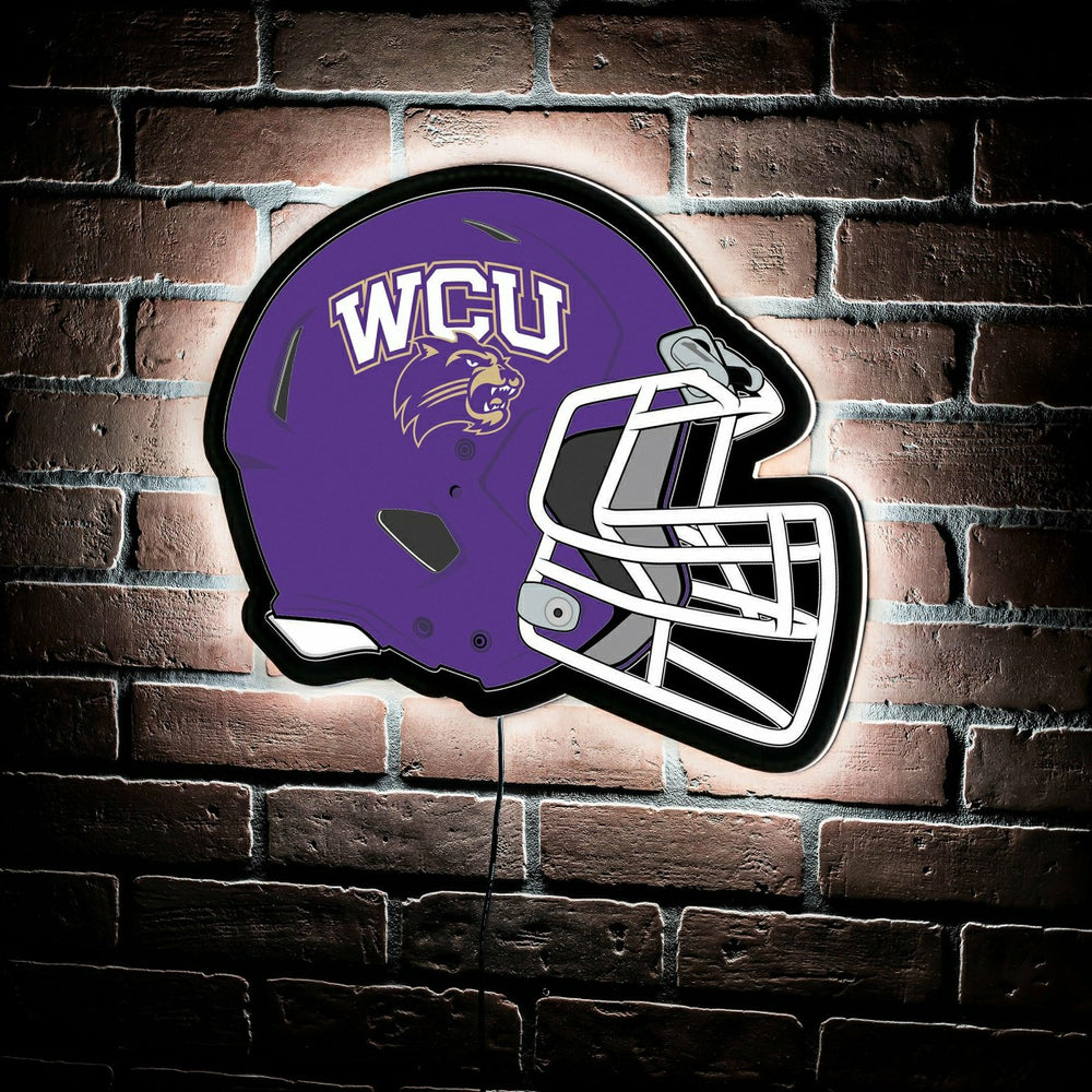 LED Wall Decor, Helmet, Western Carolina University