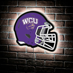 LED Wall Decor, Helmet, Western Carolina University