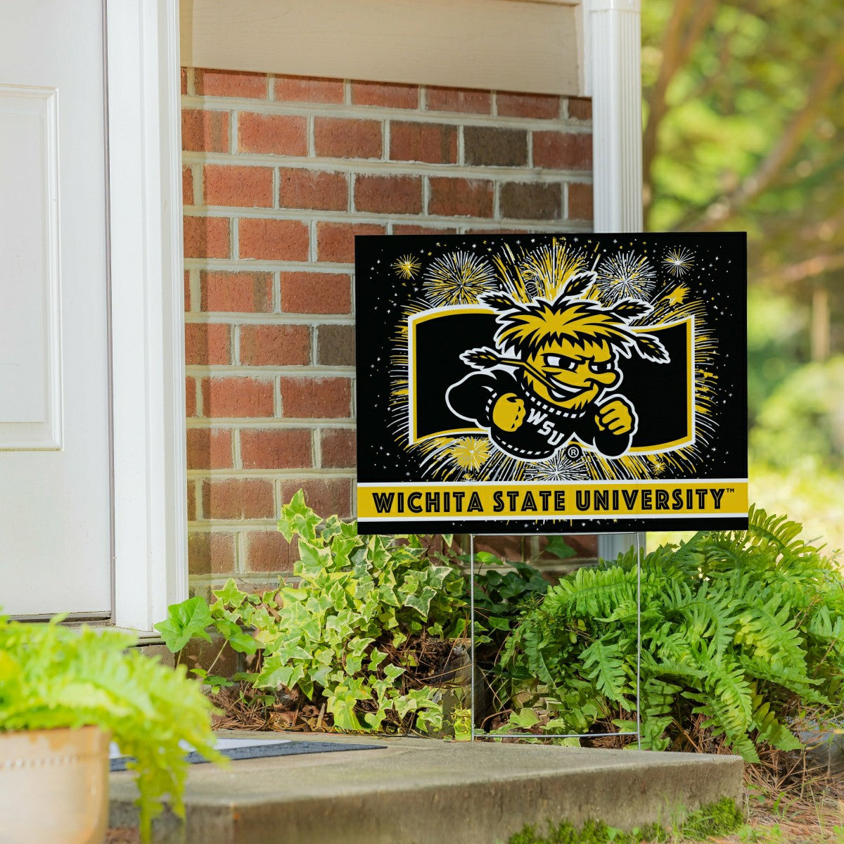 Wichita State University Yard Sign, Patriotic