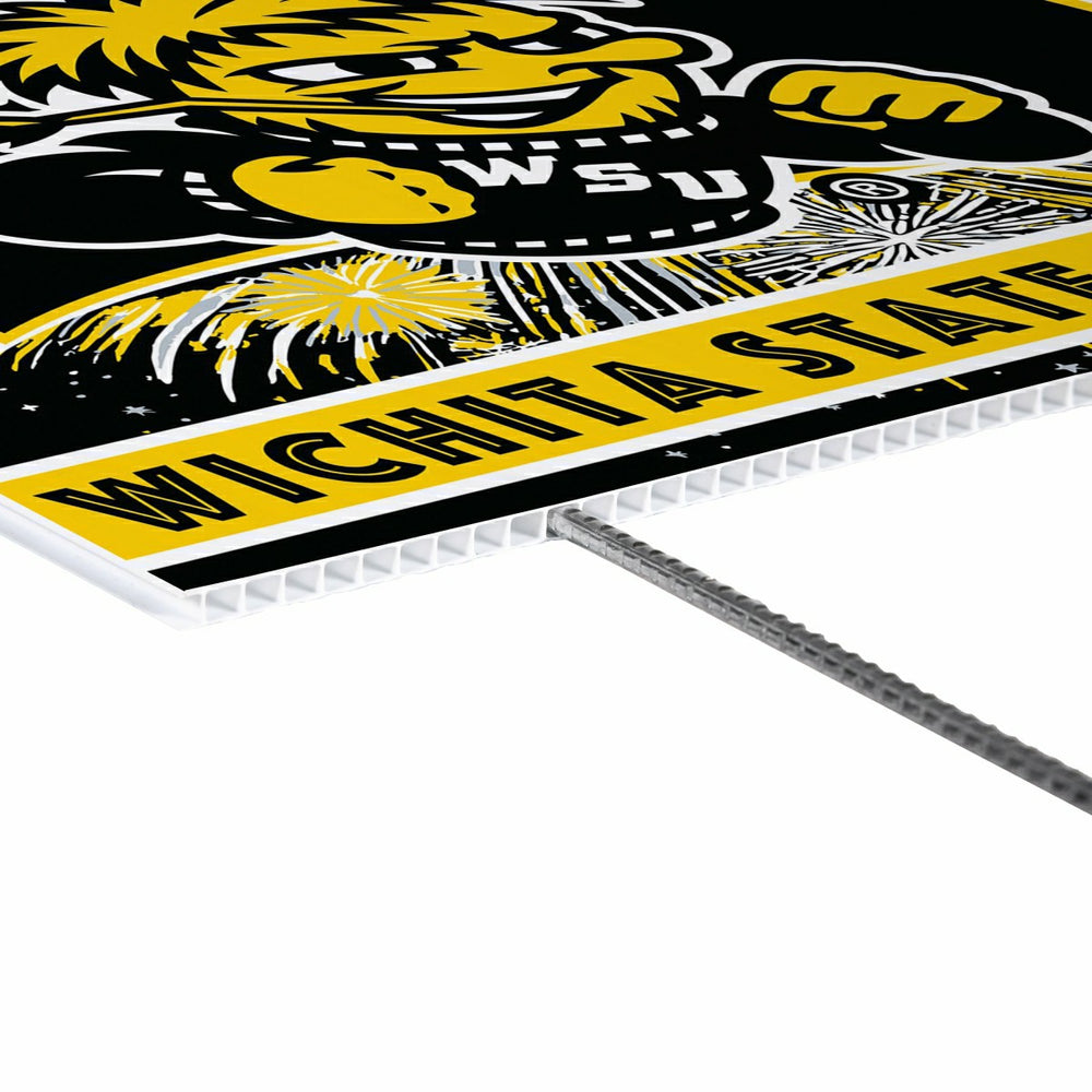 Wichita State University Yard Sign, Patriotic