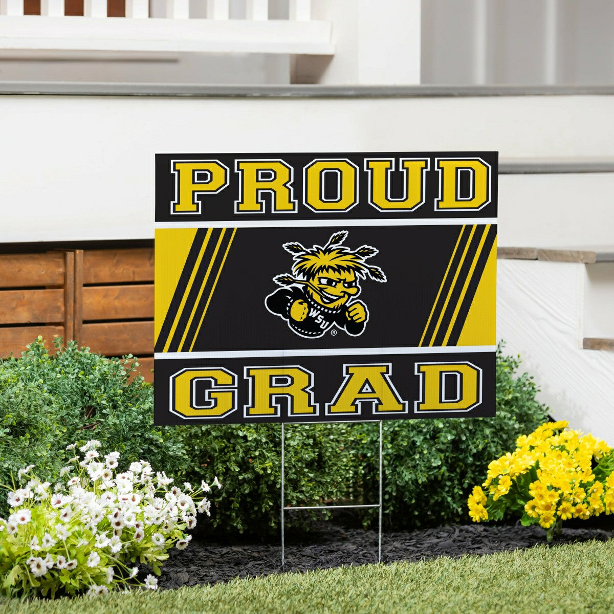 Wichita State University Coroplast Yard Sign Graduate