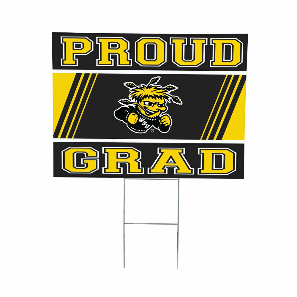 Wichita State University Coroplast Yard Sign Graduate