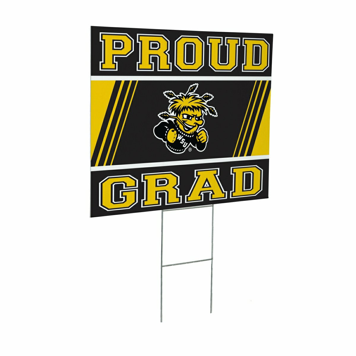 Wichita State University Coroplast Yard Sign Graduate