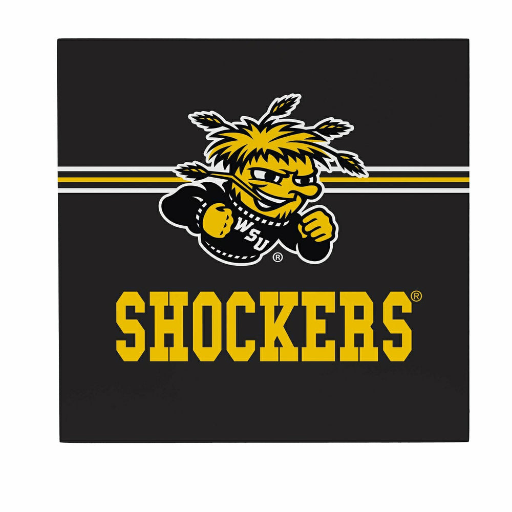 Wichita State University Wood Wall Sign, 12x12