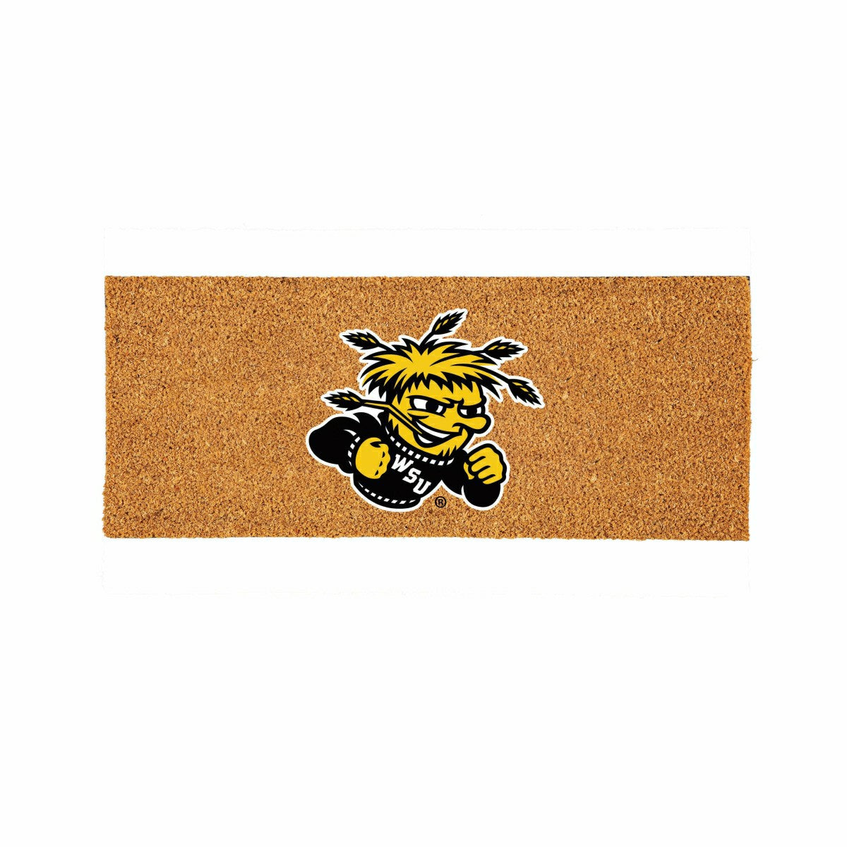 Wichita State University Extra Large Full Color Coir Mat, 60"x24"