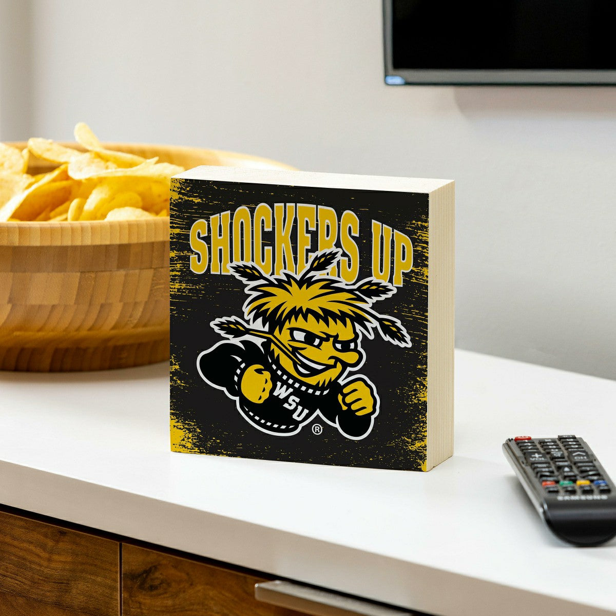 Wichita State University Plock, Down Home Fans, 6x6