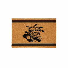 Wichita State University Large One Color Coir Mat, 36"x24"