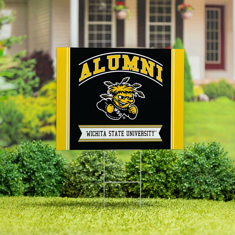 Wichita State University Coroplast Yard Sign Alumni