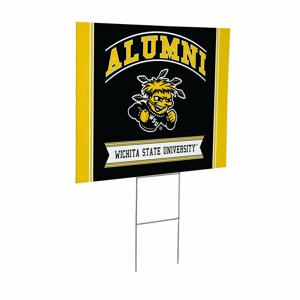 Wichita State University Coroplast Yard Sign Alumni