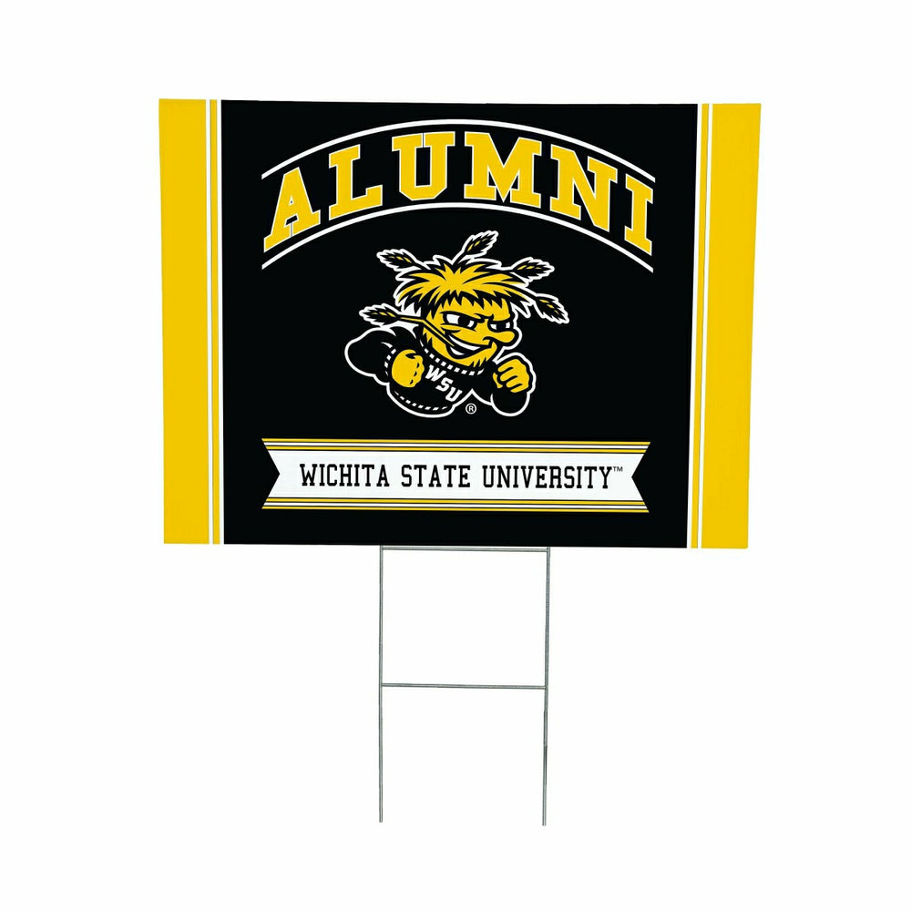 Wichita State University Coroplast Yard Sign Alumni