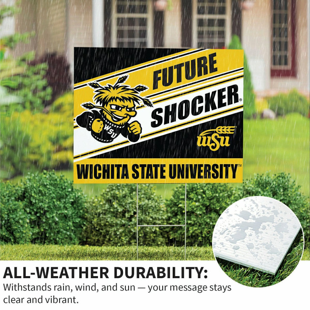 Wichita State University Coroplast Yard Sign, Future Student