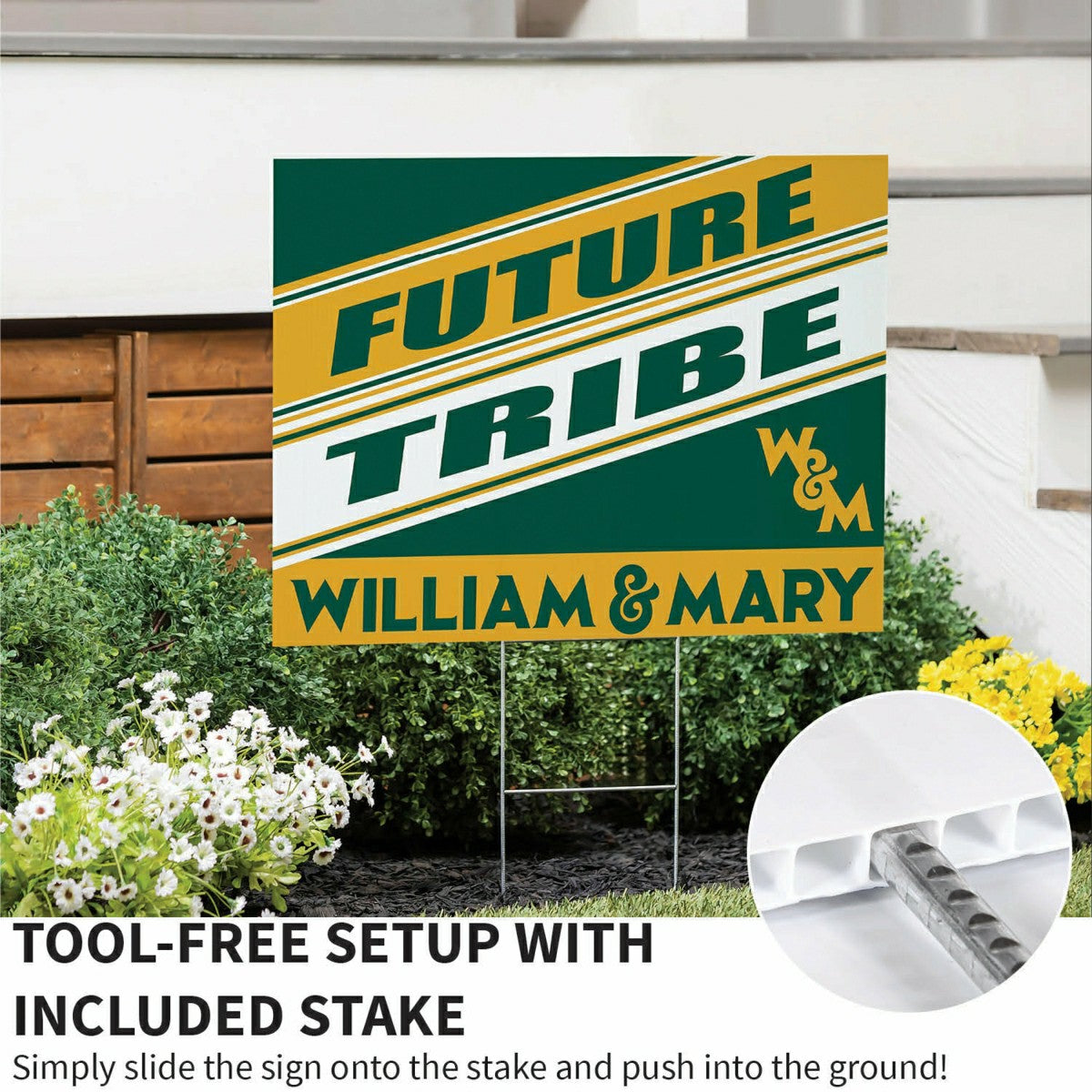 William & Mary Coroplast Yard Sign, Future Student