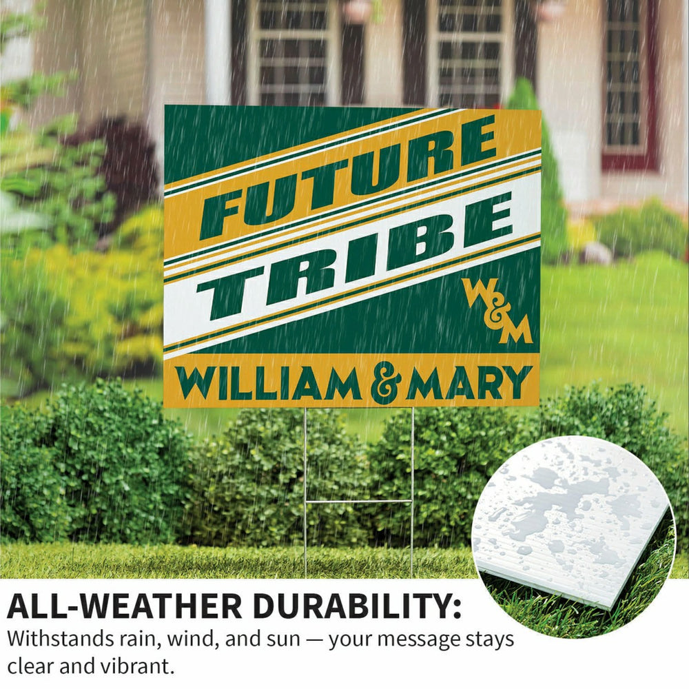 William & Mary Coroplast Yard Sign, Future Student