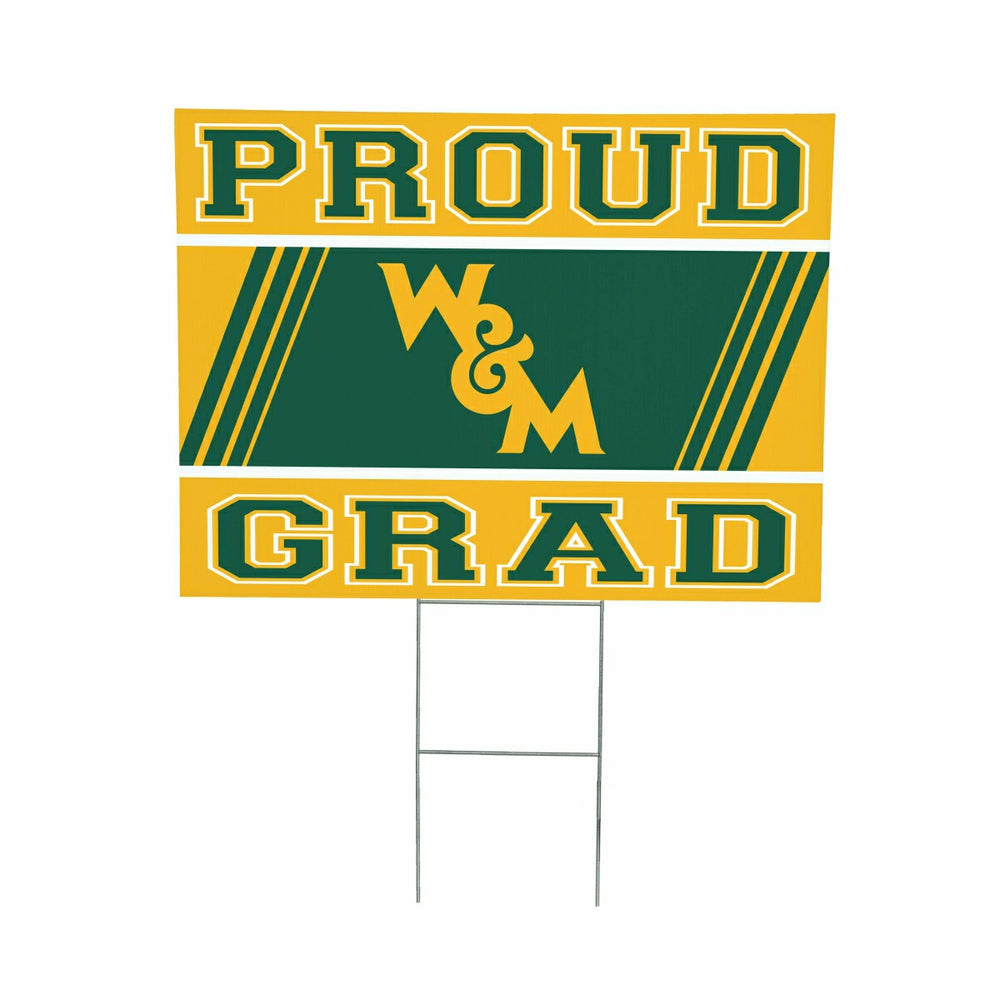 William & Mary Coroplast Yard Sign Graduate