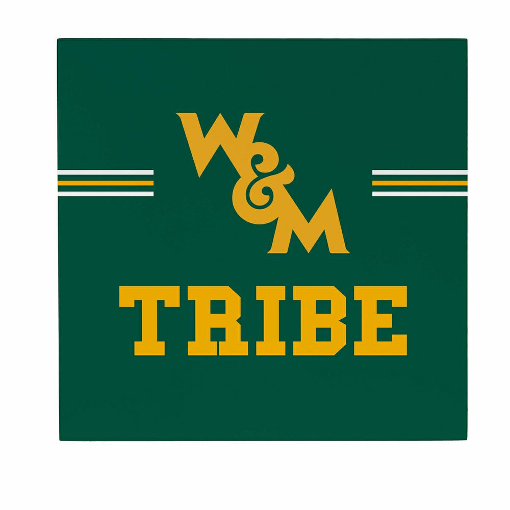 William & Mary Wood Wall Sign, 12x12