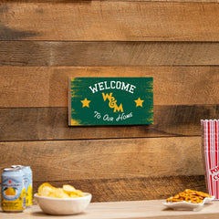 William & Mary Wood Wall Sign, 6x11