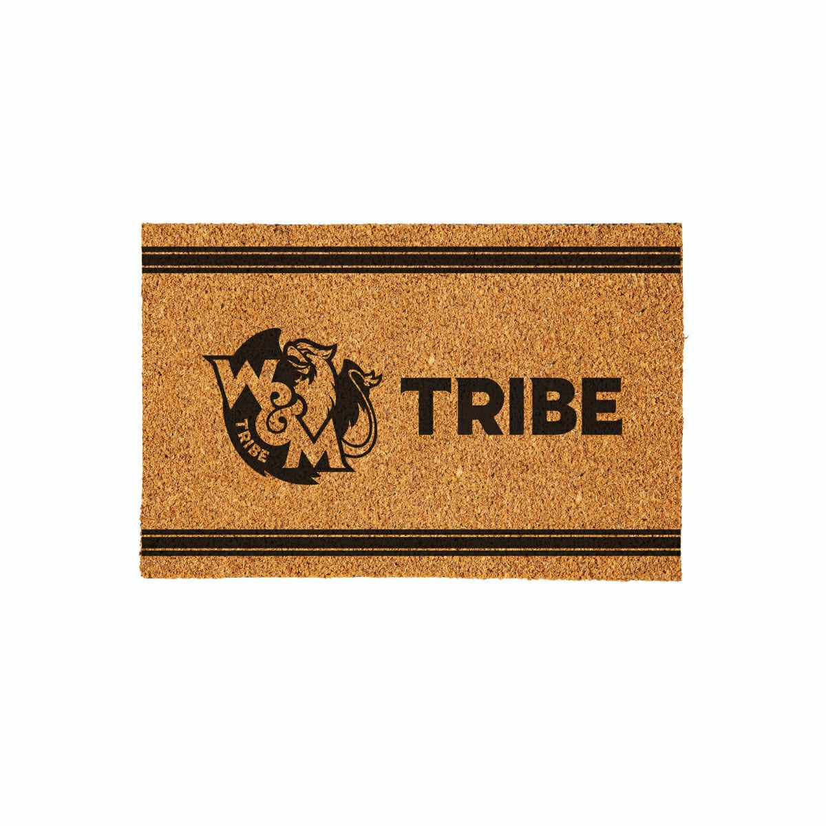 William & Mary Large One Color Coir Mat, 36"x24"