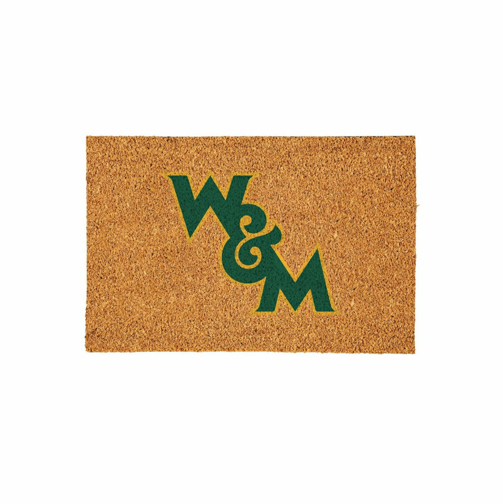 William & Mary Large Full Color Coir Mat, 36"x24"