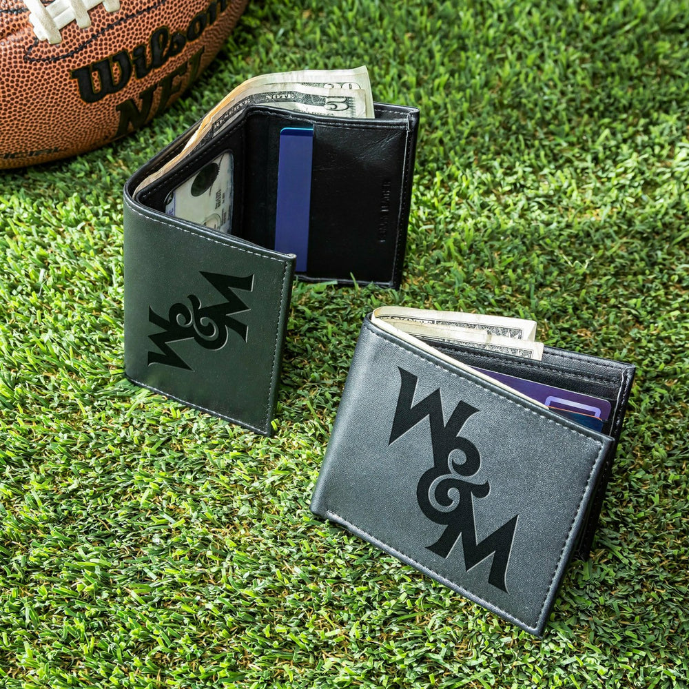 William & Mary, Bi-Fold and Tri-Fold Wallet Gift Set, Black