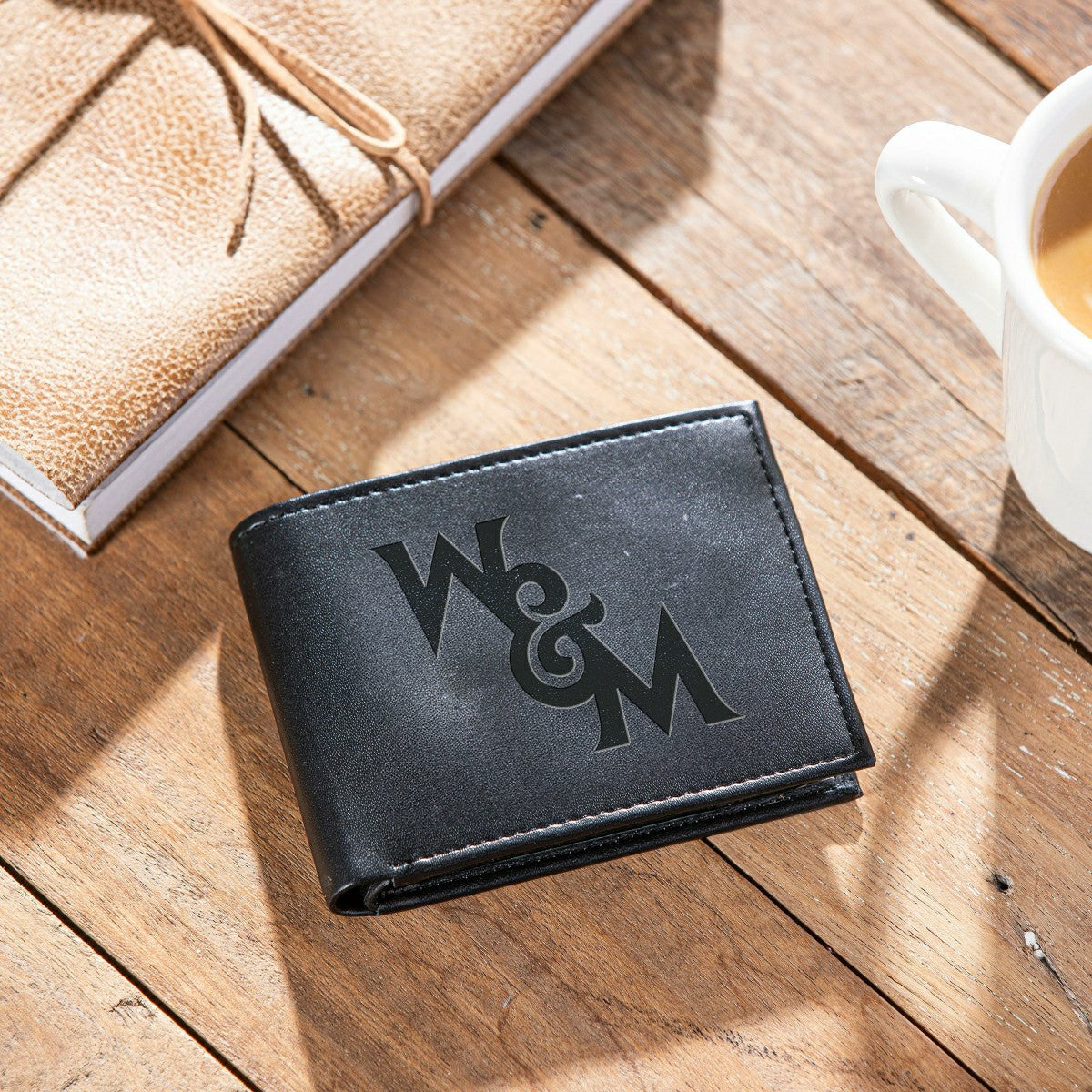 William & Mary, Bi-Fold Wallet, Black