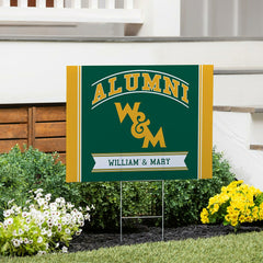 William & Mary Coroplast Yard Sign Alumni