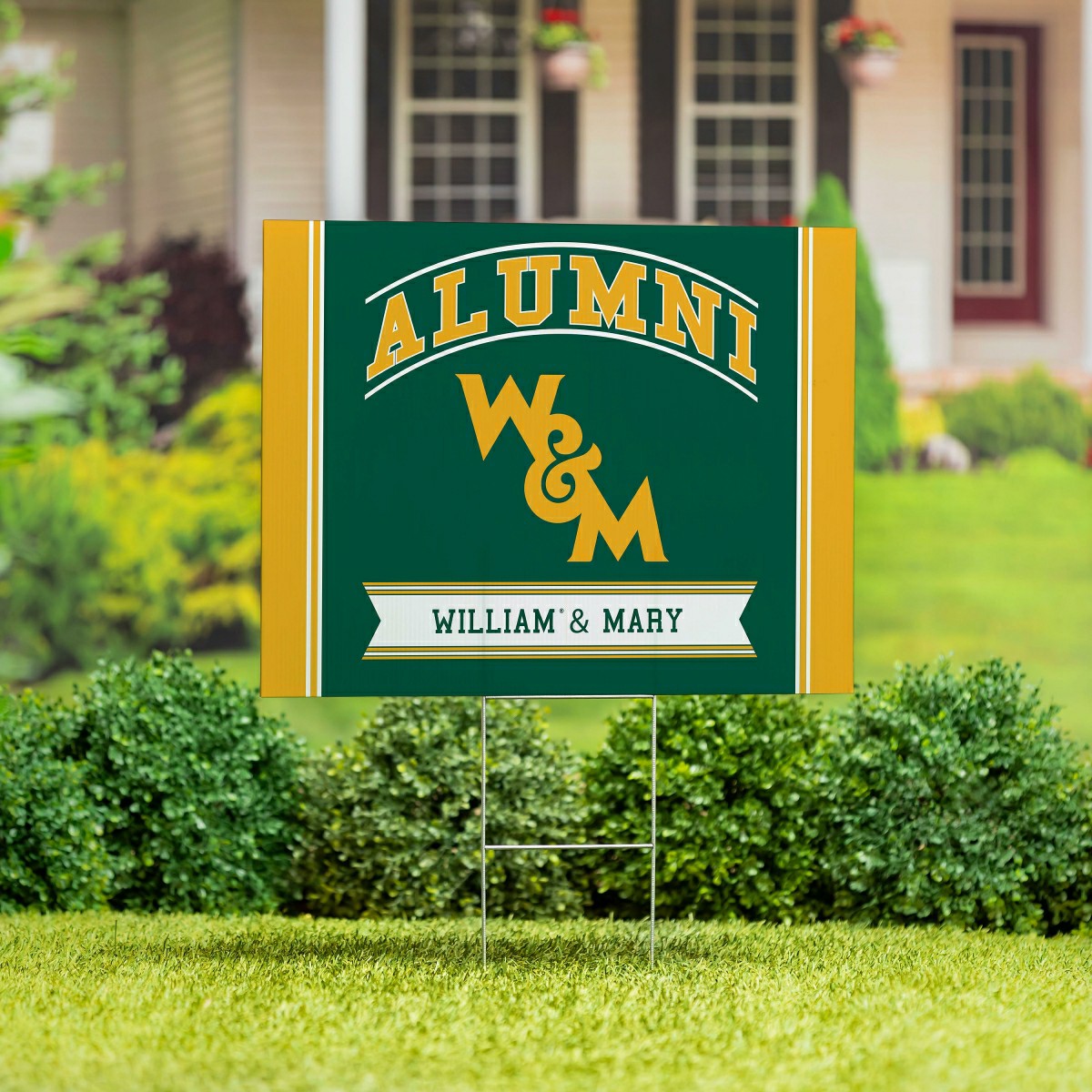 William & Mary Coroplast Yard Sign Alumni