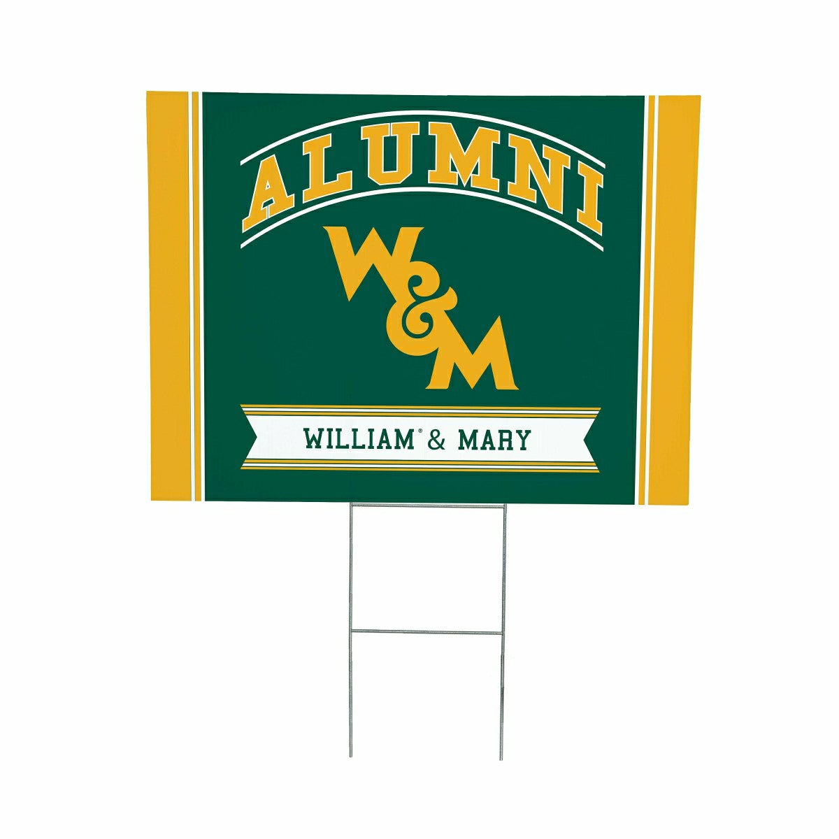 William & Mary Coroplast Yard Sign Alumni