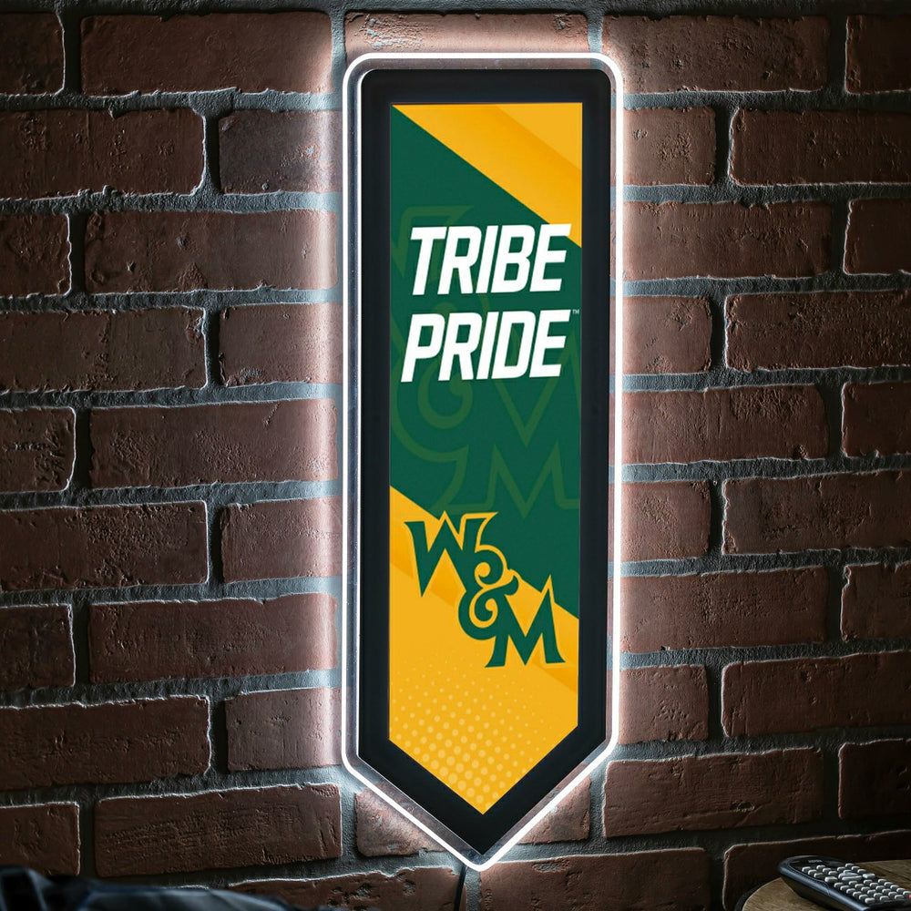 LED Wall Decor, Pennant, William & Mary