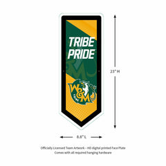 LED Wall Decor, Pennant, William & Mary