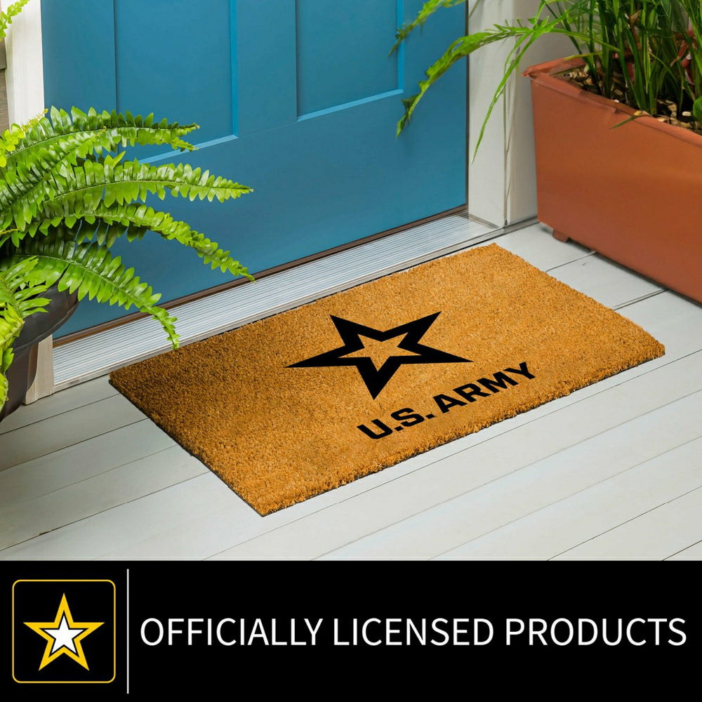 Coir Mat, 16"x28", US Army