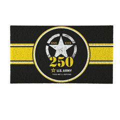 15.5"L x 11.5"H Medium Metal Wall Sign, US Army, 250th Anniversary