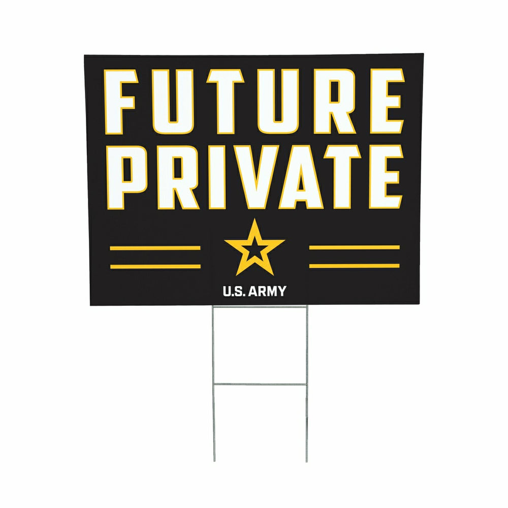 US Army Coroplast Yard Sign
