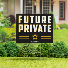 US Army Coroplast Yard Sign