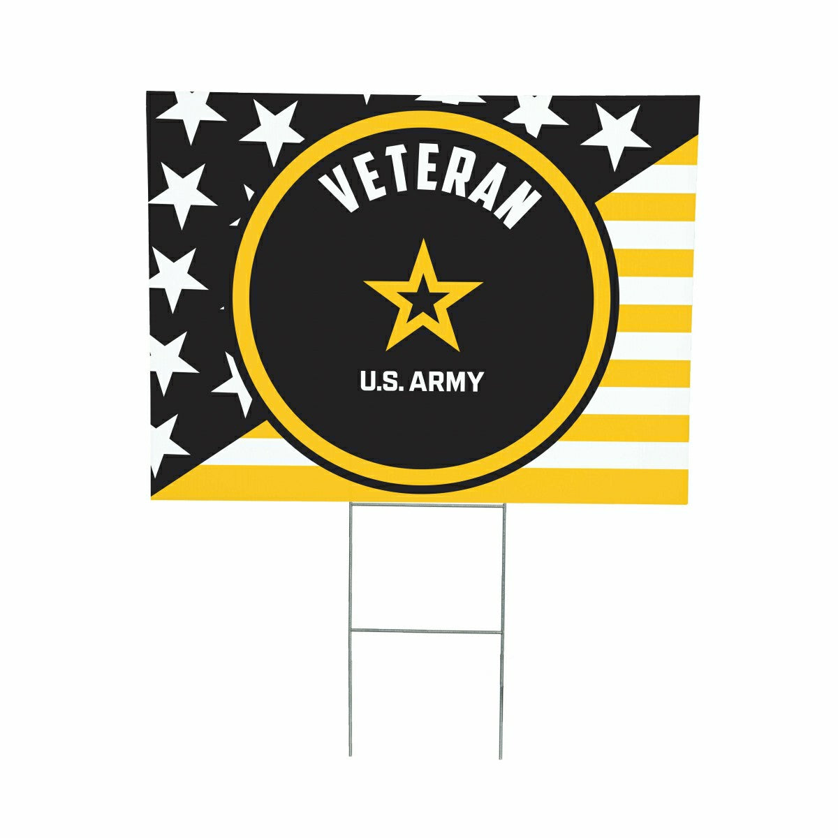 US Army Coroplast Yard Sign