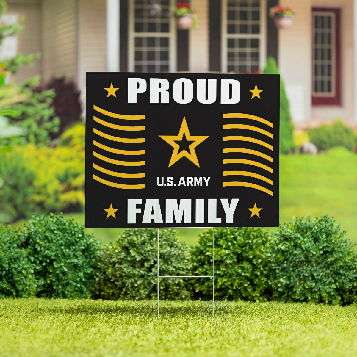 US Army Coroplast Yard Sign