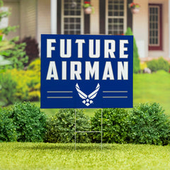 US Air Force Coroplast Yard Sign