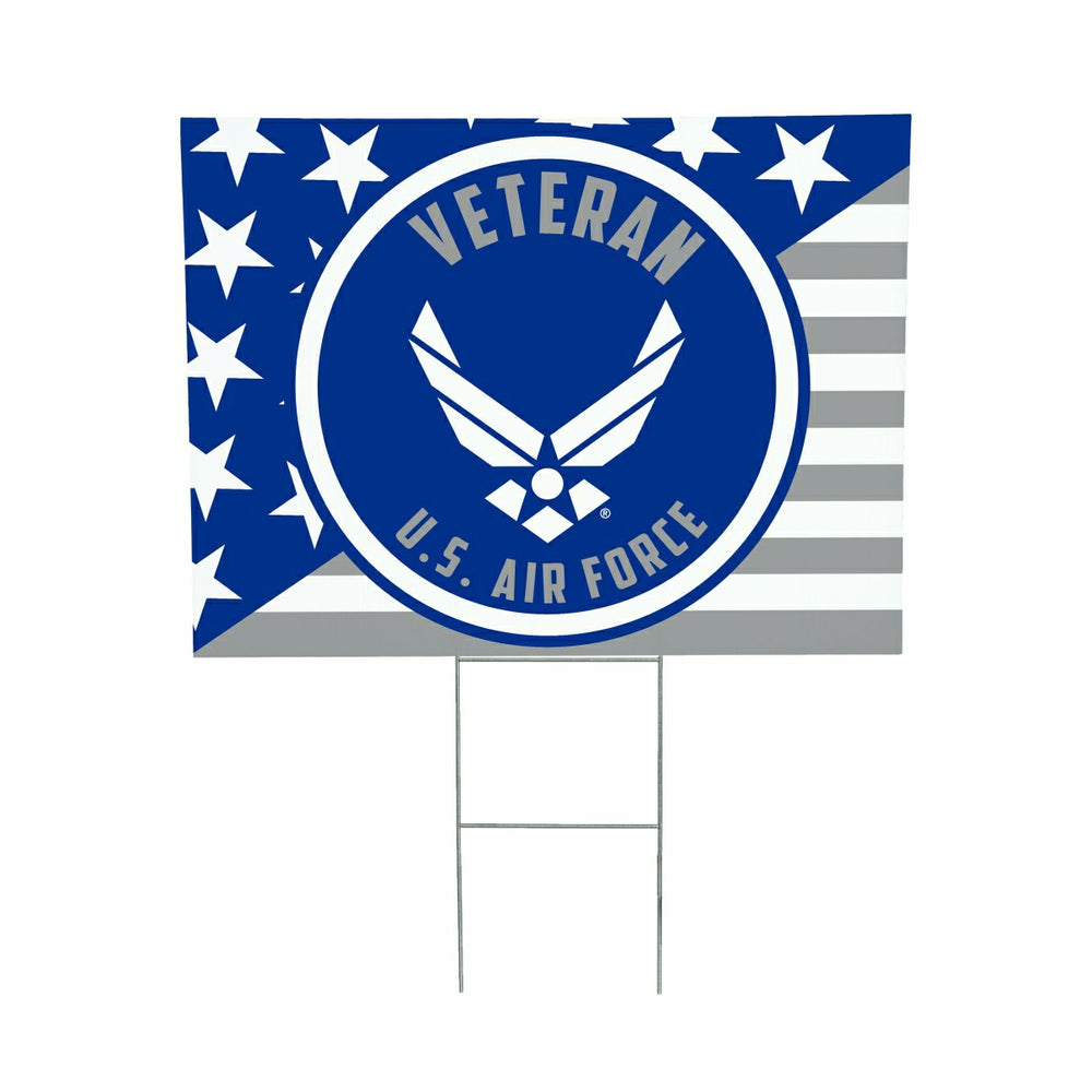 US Air Force Coroplast Yard Sign