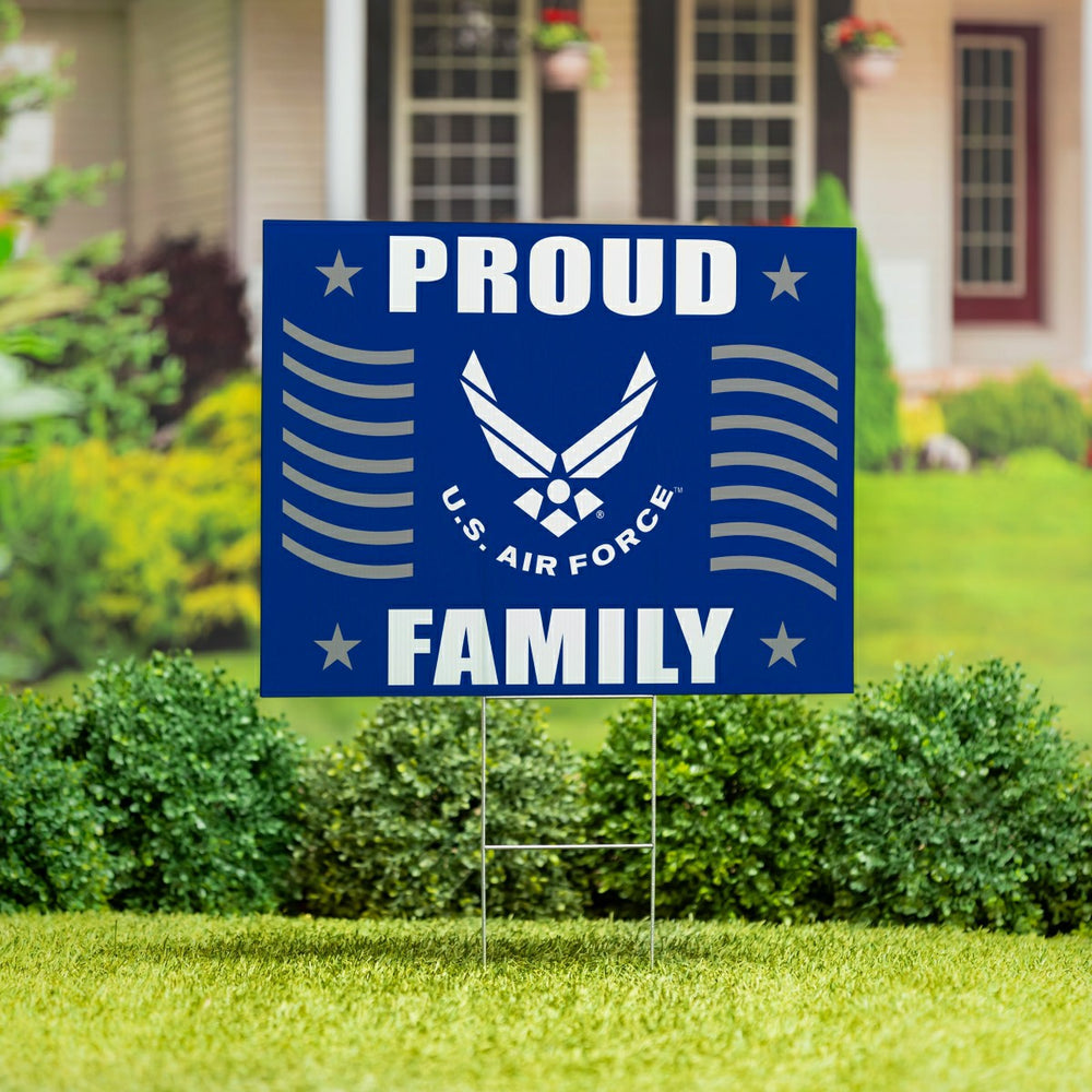 US Air Force Coroplast Yard Sign