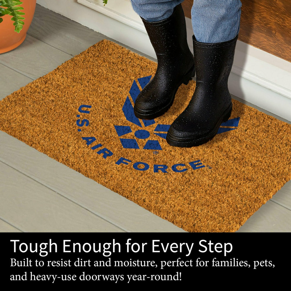 Coir Mat, 16"x28", US Air Force