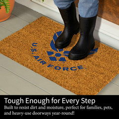 Coir Mat, 16"x28", US Air Force