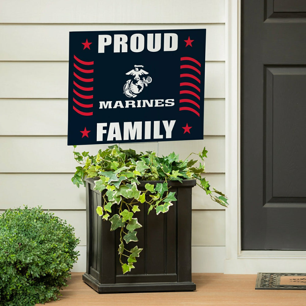 US Marine Corps Coroplast Yard Sign