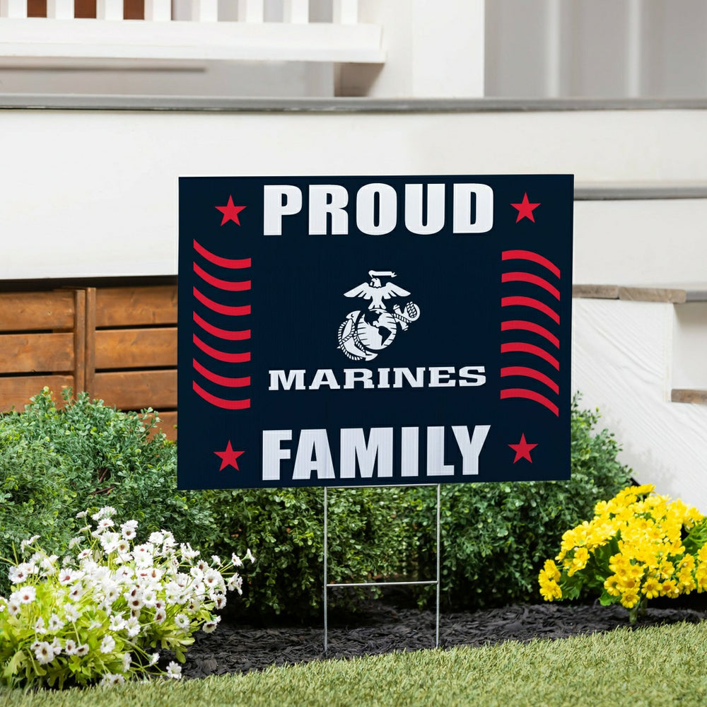 US Marine Corps Coroplast Yard Sign