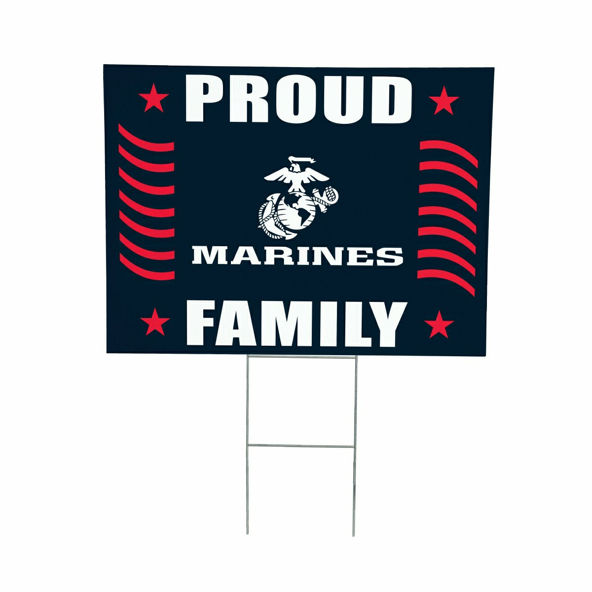 US Marine Corps Coroplast Yard Sign