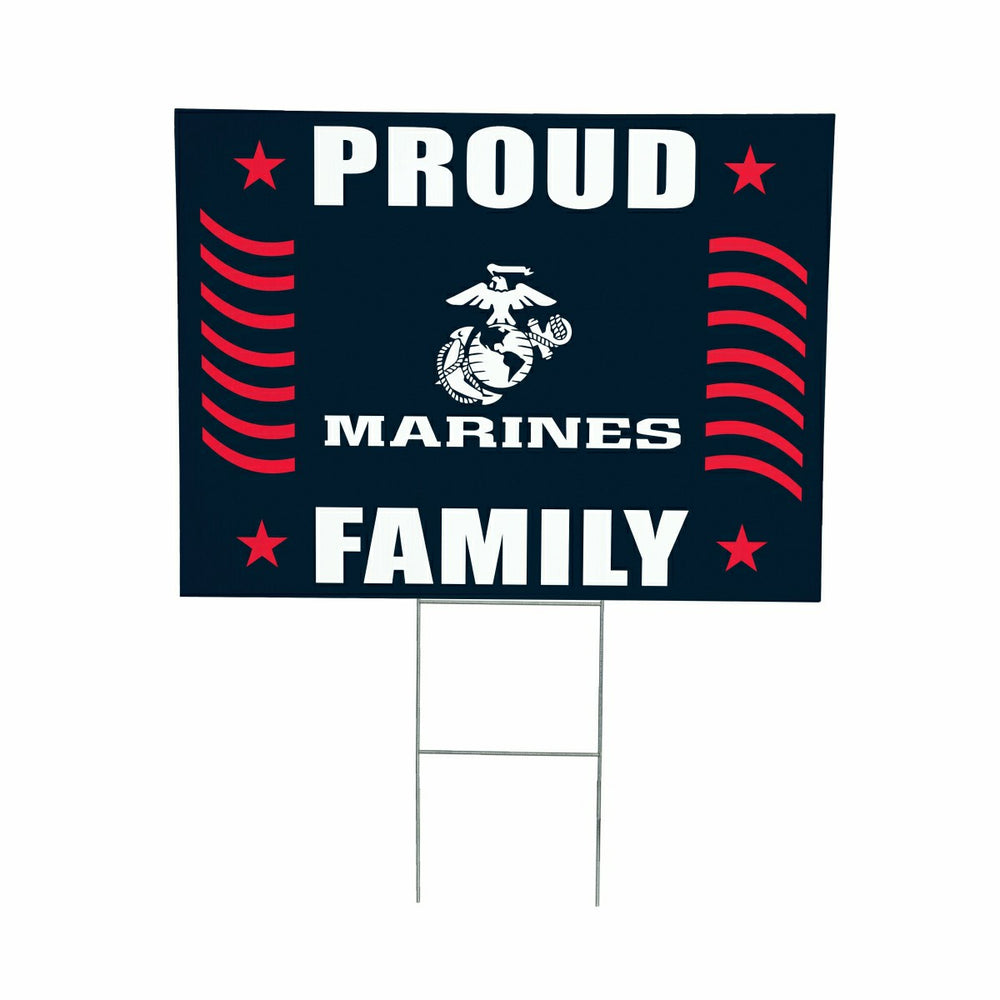 US Marine Corps Coroplast Yard Sign