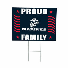 US Marine Corps Coroplast Yard Sign