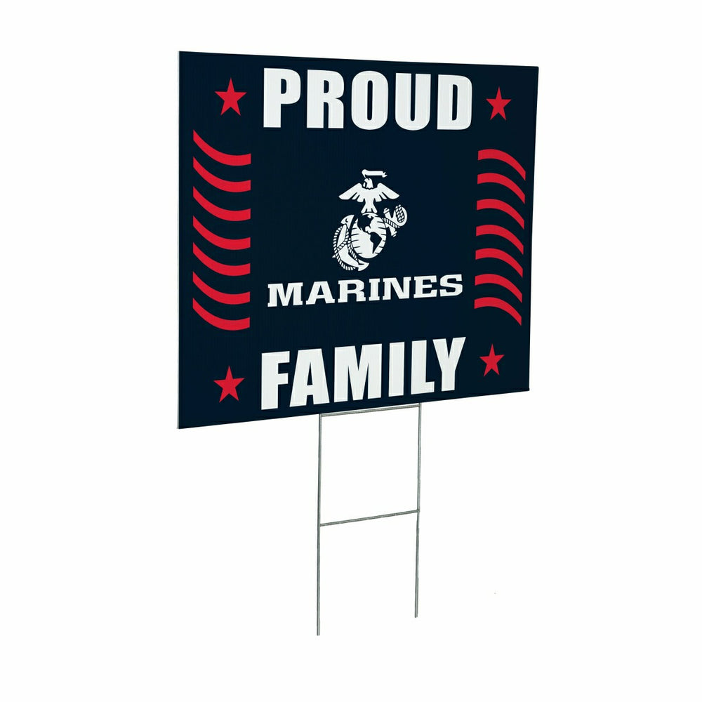 US Marine Corps Coroplast Yard Sign