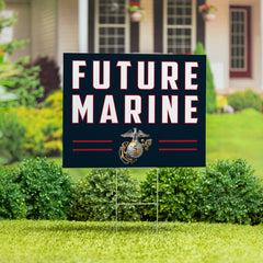 US Marine Corps Coroplast Yard Sign