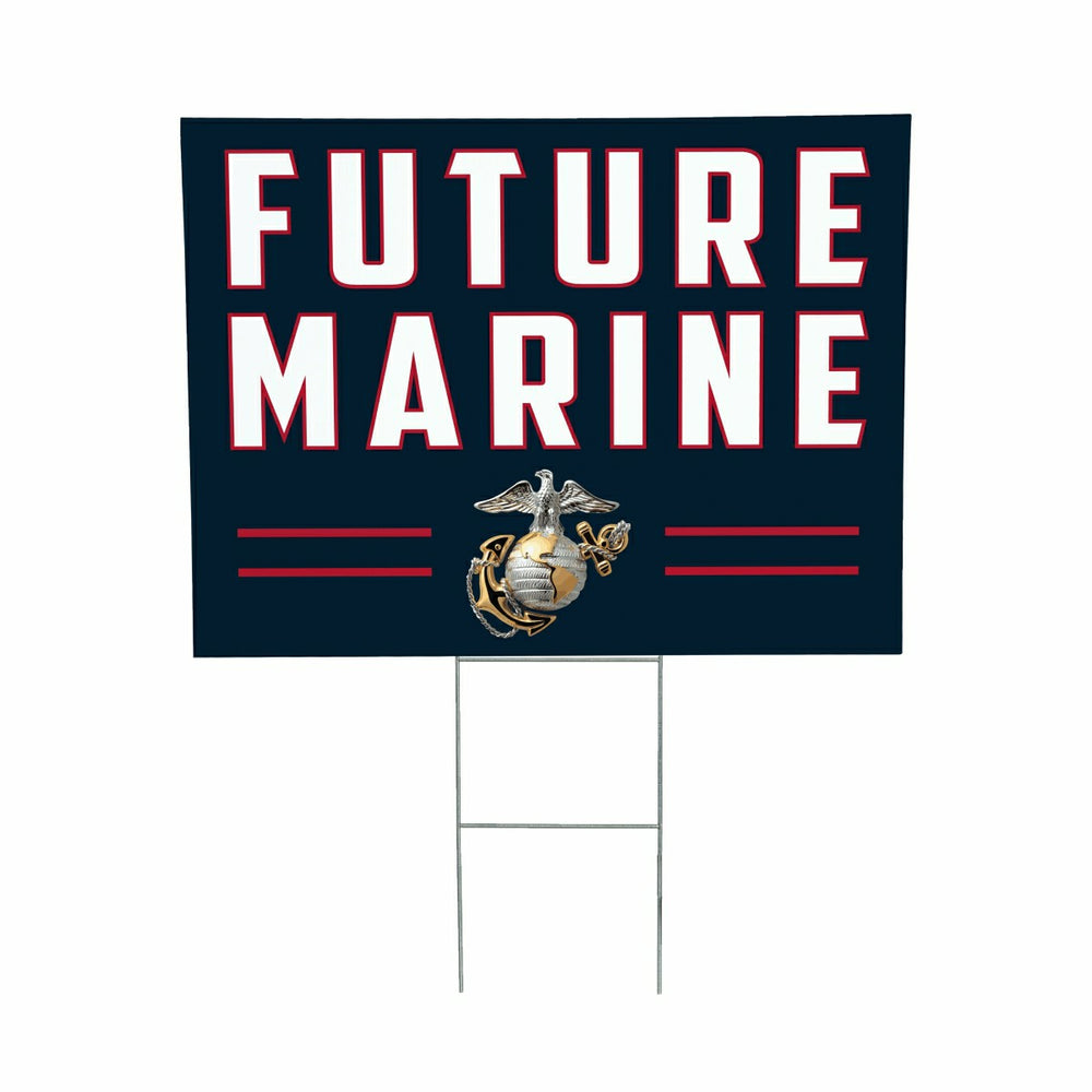 US Marine Corps Coroplast Yard Sign