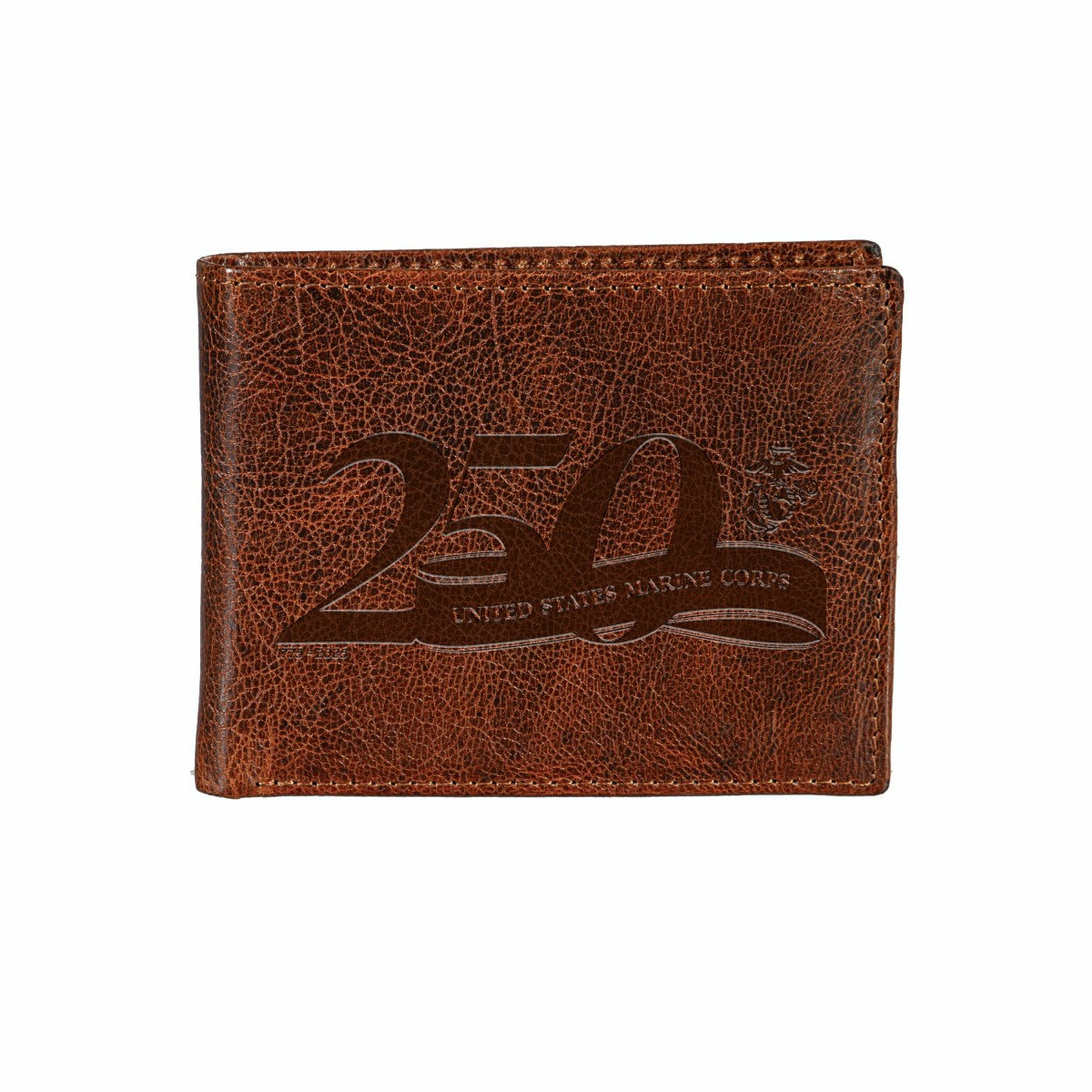 US Marine Corps, 250th Anniversary, Embossed 100% Genuine Leather Pass