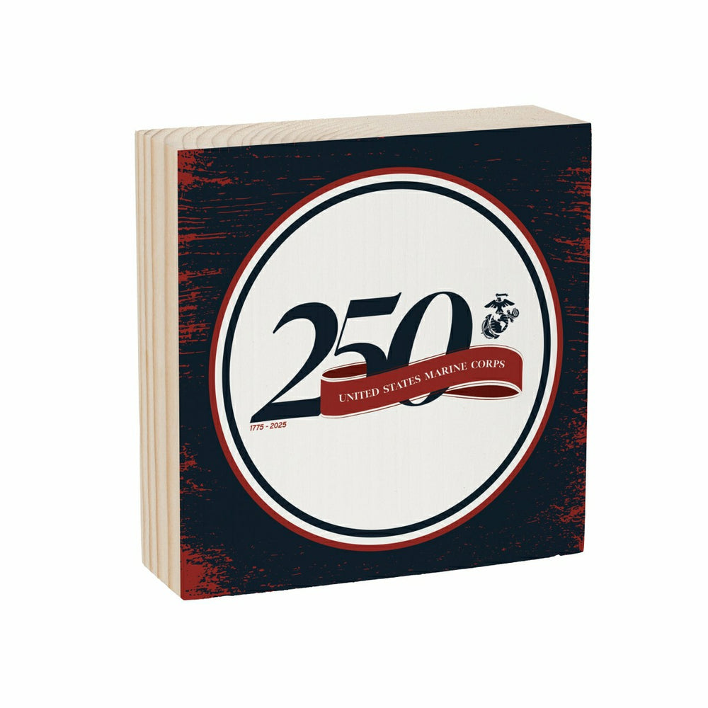 US Marine Corps, 250th Anniversary Plock, Down Home Fans, 6x6